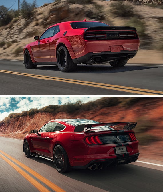Challenger vs. Mustang Power Levels