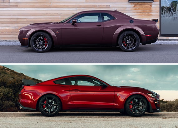 Challenger vs. Mustang Dimensions and Specs