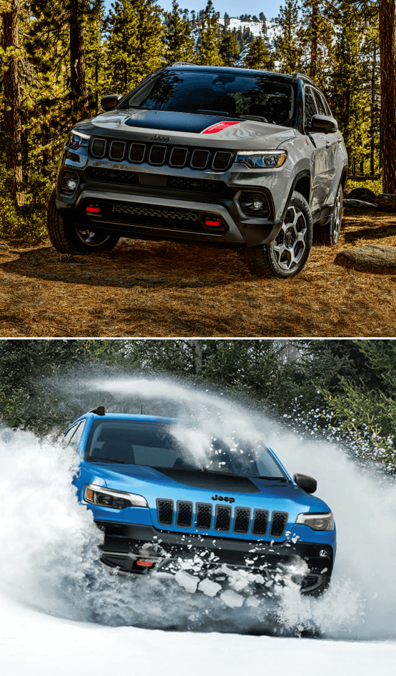 Jeep Compass vs. Jeep Cherokee Trim Options