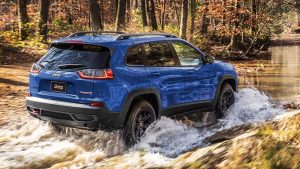 Blue 2021 Jeep Cherokee iSilver Spring, MD