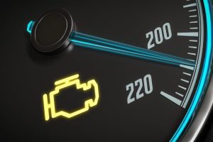 Check Engine Light On Dashboard