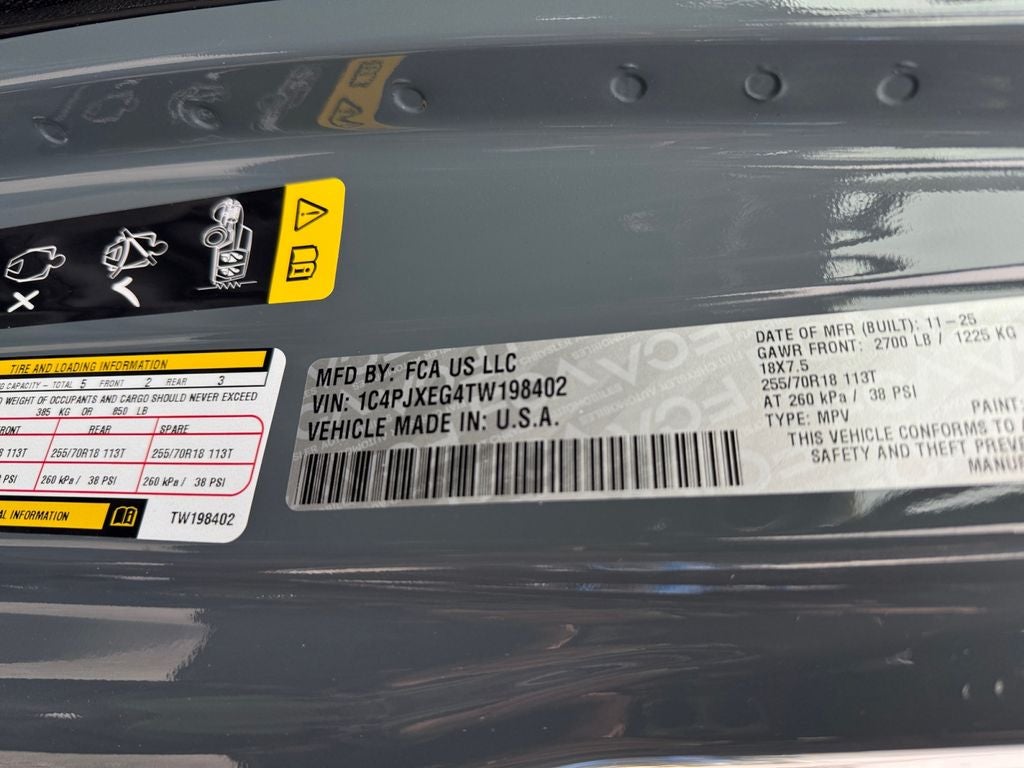 2026 Jeep Wrangler Sahara