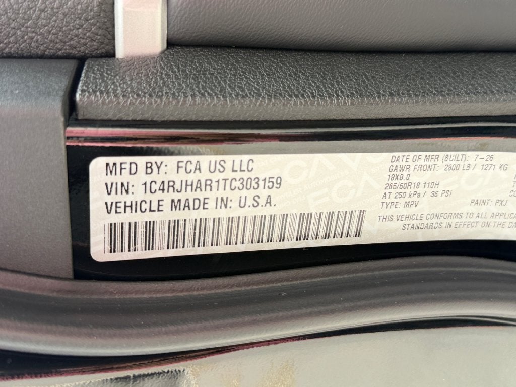 2026 Jeep Grand Cherokee Altitude