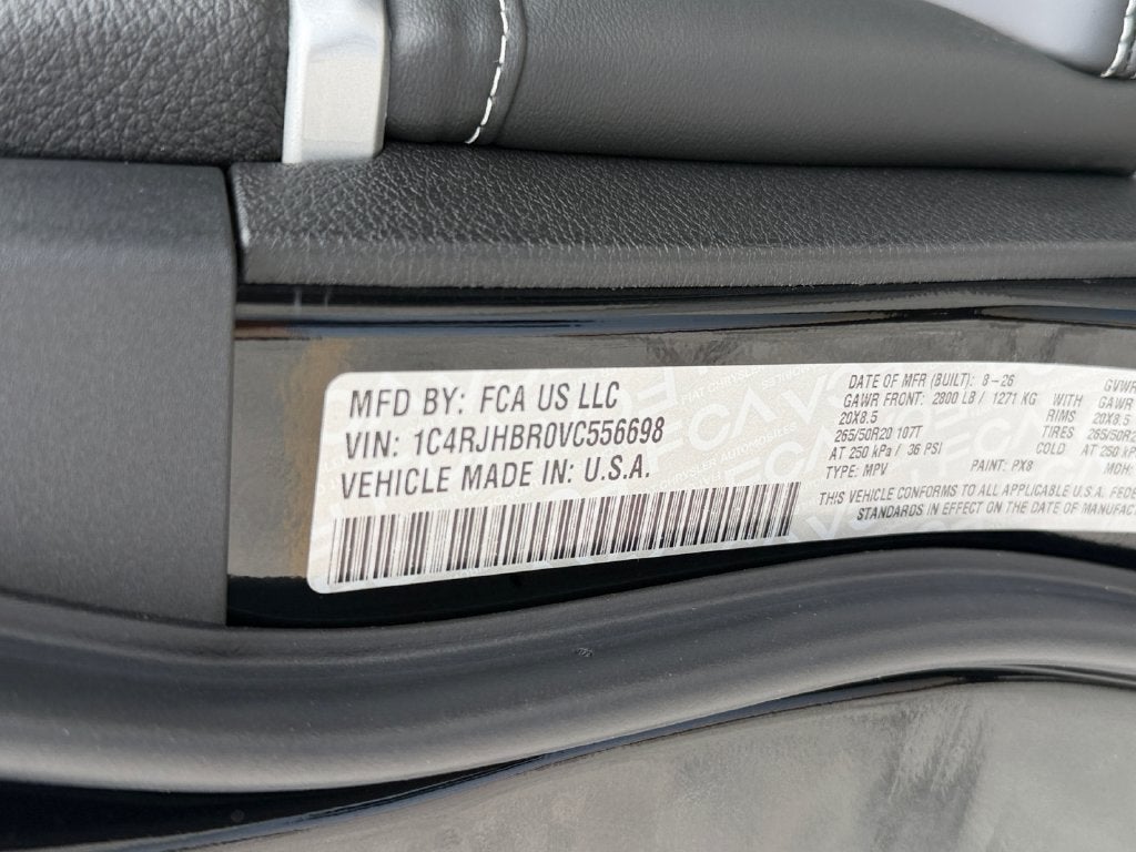 2027 Jeep Grand Cherokee Limited Reserve
