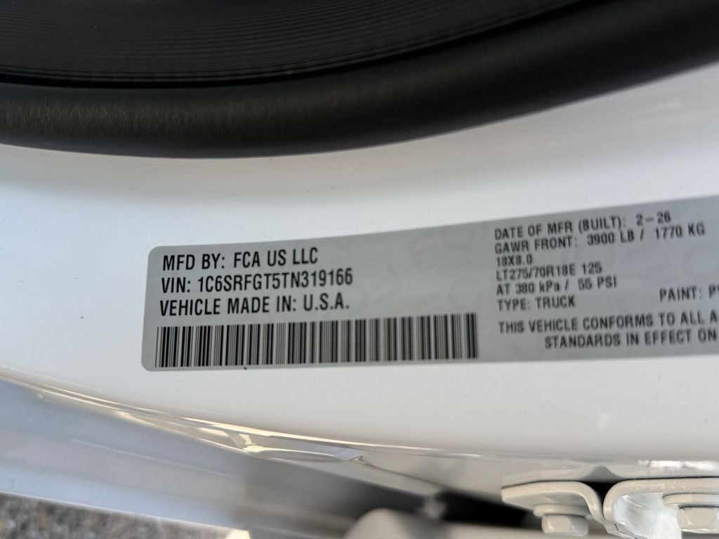 2026 RAM 1500 Warlock