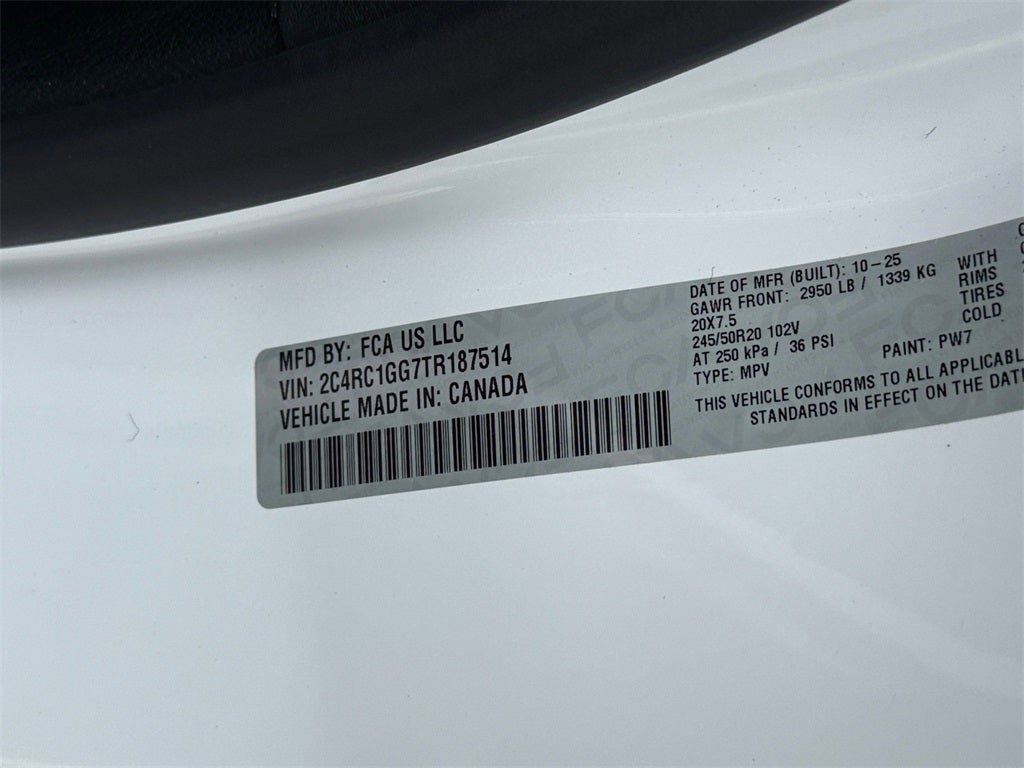 2026 Chrysler Pacifica Limited