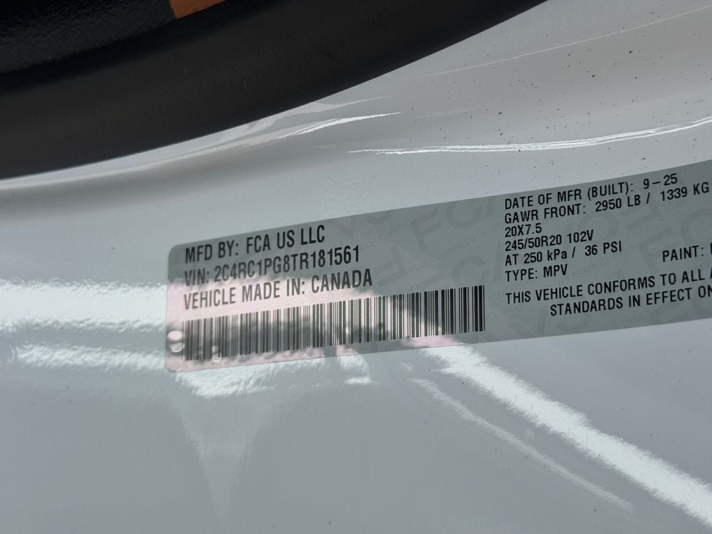 2026 Chrysler Pacifica Pinnacle