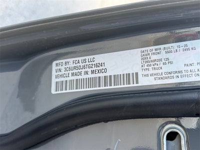 2026 RAM 2500 Big Horn