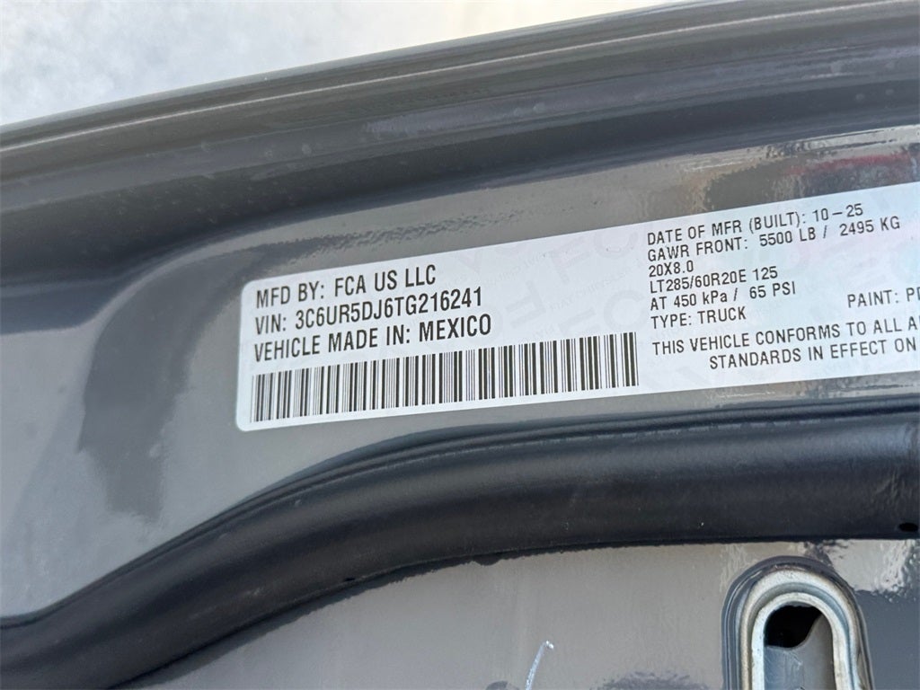 2026 RAM 2500 Big Horn