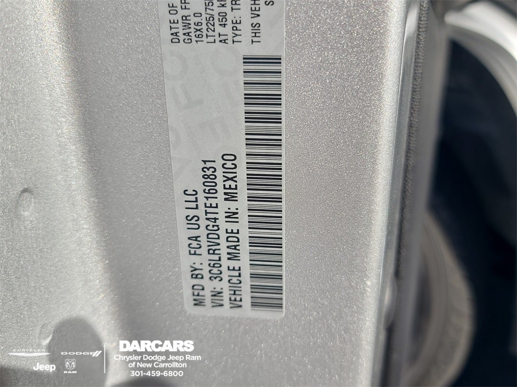 2026 RAM ProMaster 2500 High Roof