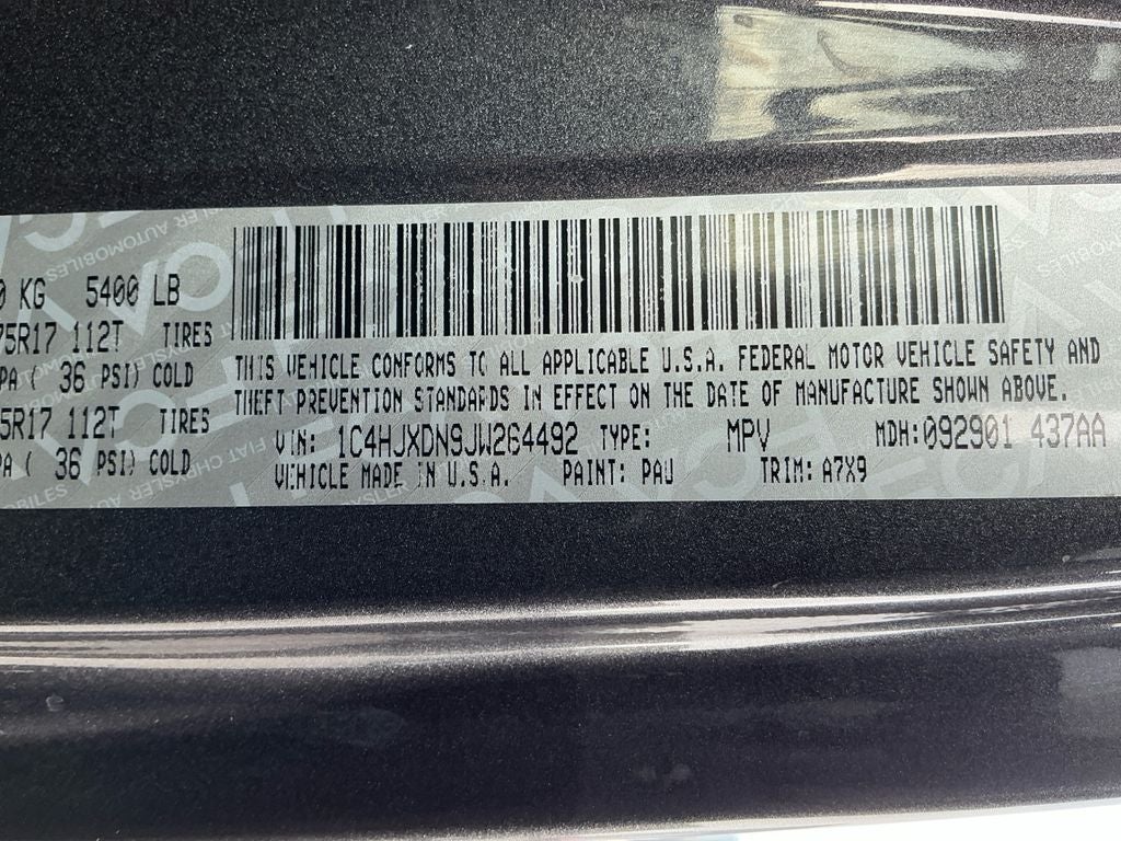 2018 Jeep Wrangler Unlimited Sport