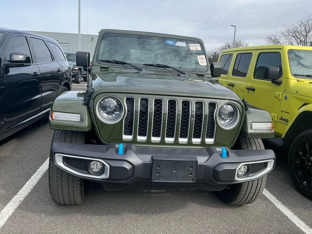 Used 2023 Jeep Wrangler 4xe Sahara 4XE with VIN 1C4JJXP65PW664984 for sale in Silver Spring, MD