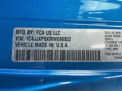 2021 Jeep Wrangler Unlimited Sahara 4xe