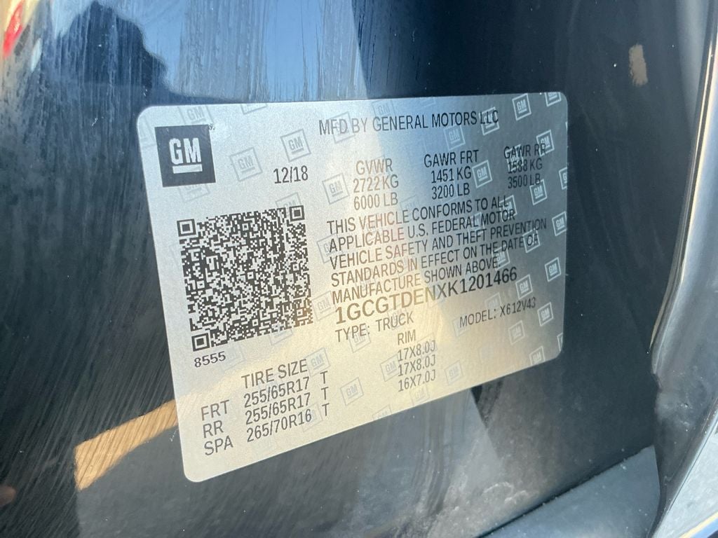 2019 Chevrolet Colorado Z71