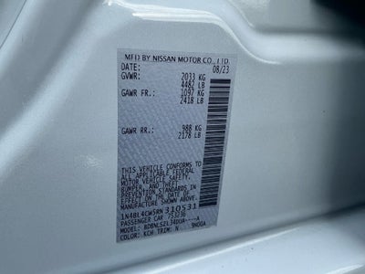 2024 Nissan Altima 2.5 SR