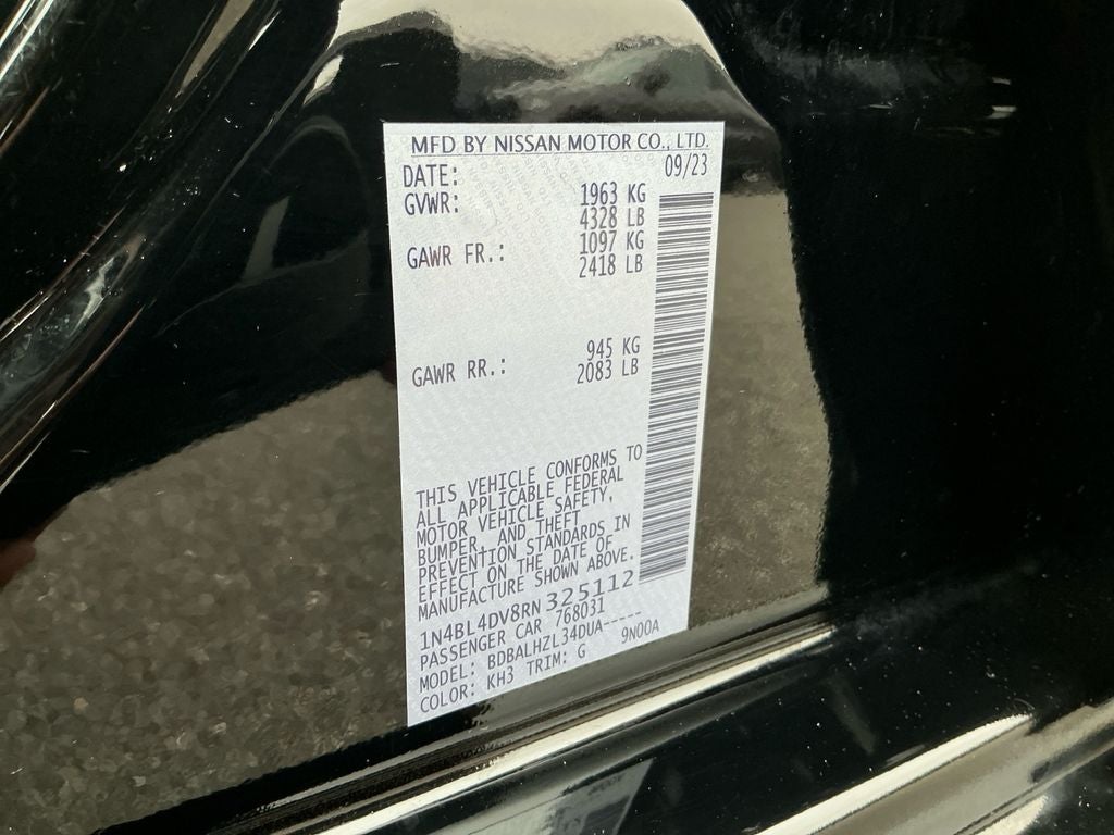 2024 Nissan Altima 2.5 SV