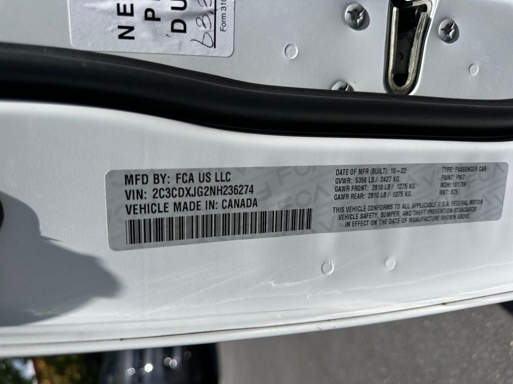 2022 Dodge Charger SXT