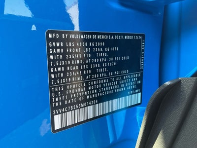 2025 Volkswagen Taos 1.5T SEL