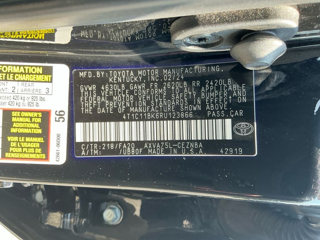 2024 Toyota Camry LE