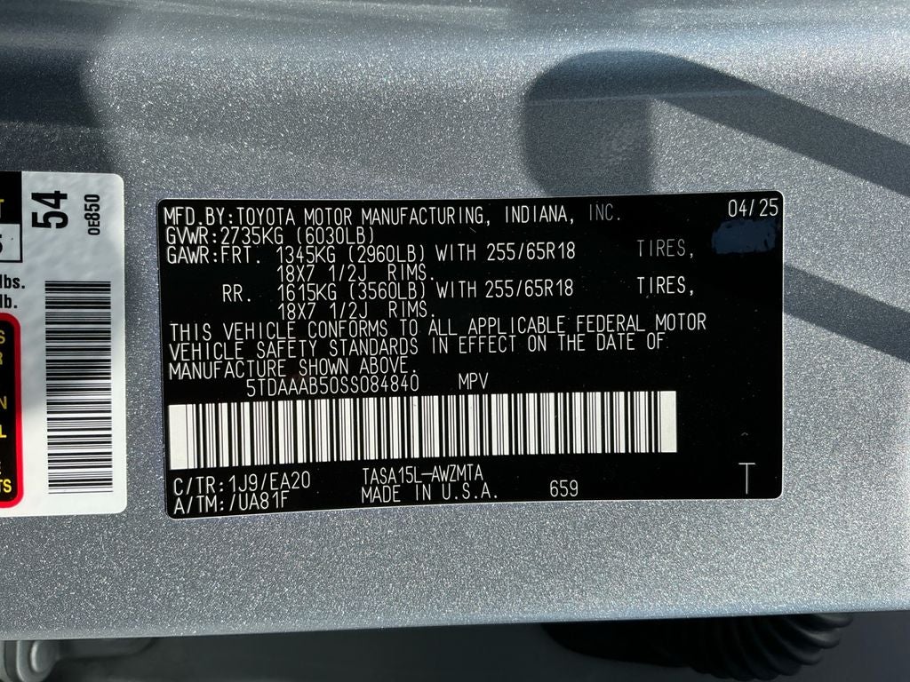2025 Toyota Grand Highlander XLE