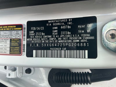 2023 Kia K5 GT-Line AWD