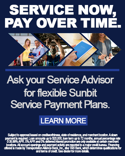 Service Now, Pay Over Time.