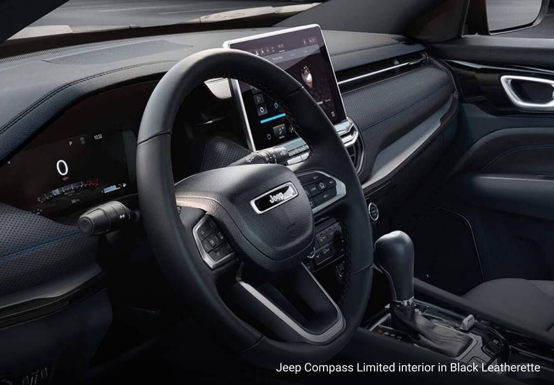 Technology Inside the 2026 Jeep Compass Interior