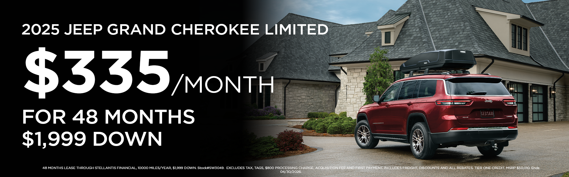 New 2025 Grand Cherokee Limited