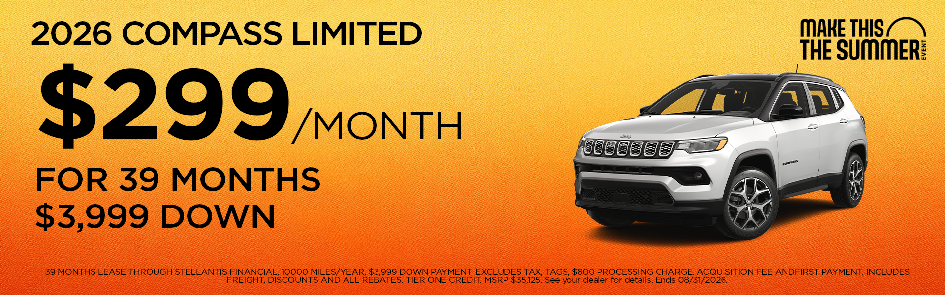 New 2026 Compass Limited