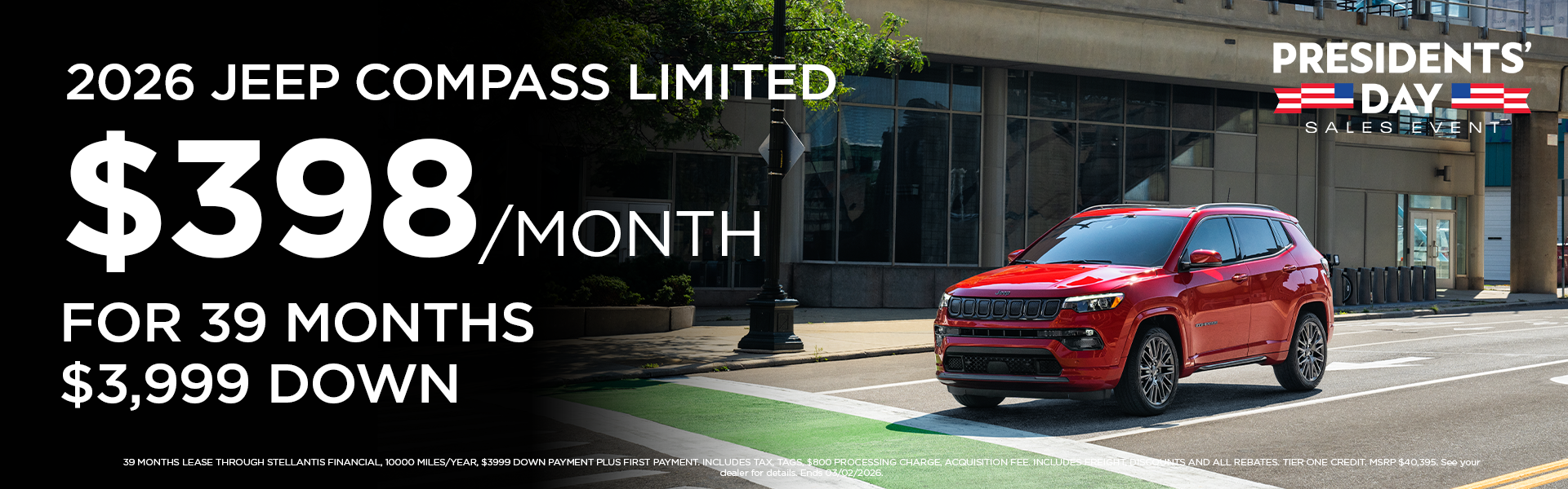 New 2026 Compass Limited 