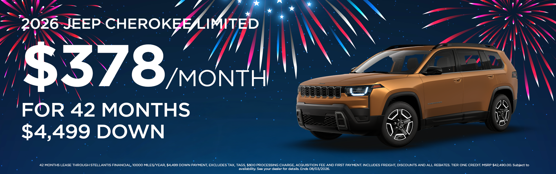 New 2026 Cherokee Limited