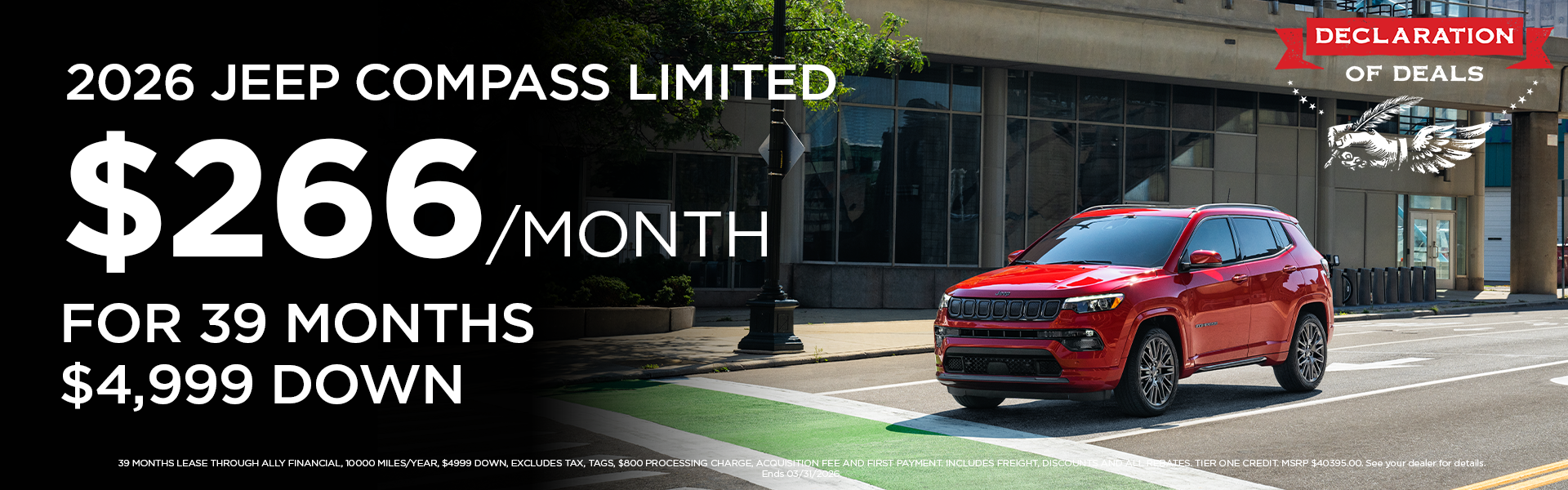 New 2026 Compass Limited