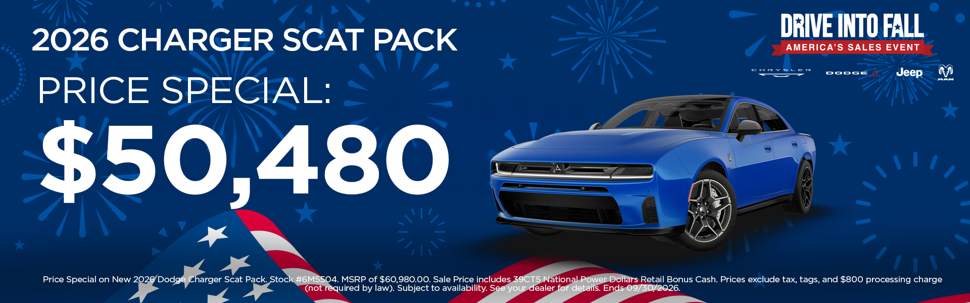New 2026 Charger Scat Pack