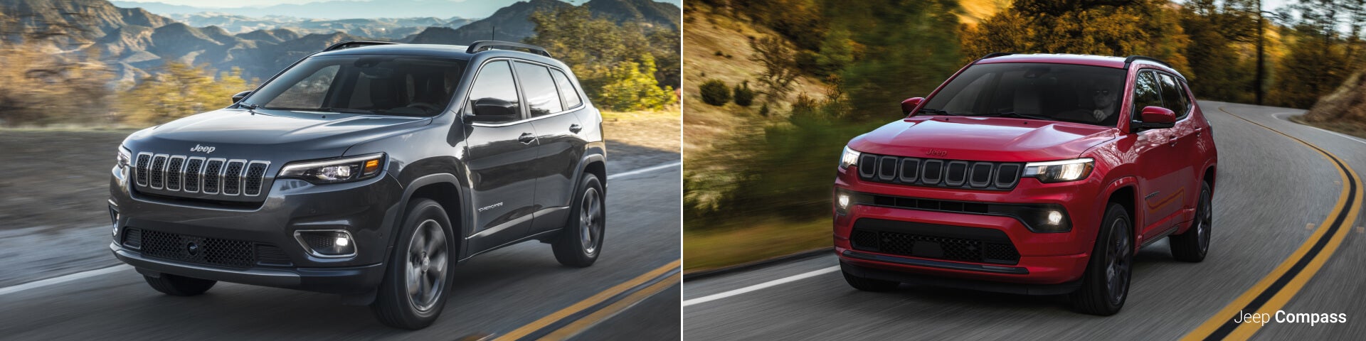 Jeep Compass vs Cherokee